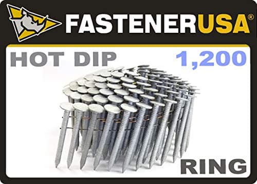 1 3/4" RING A153-D HDG COIL ROOFING NAILS 1,200ct | CRN134RHR