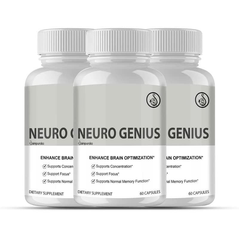 Neuro Genius Advanced Cognitive Support Supplement to uplock Brain Potential