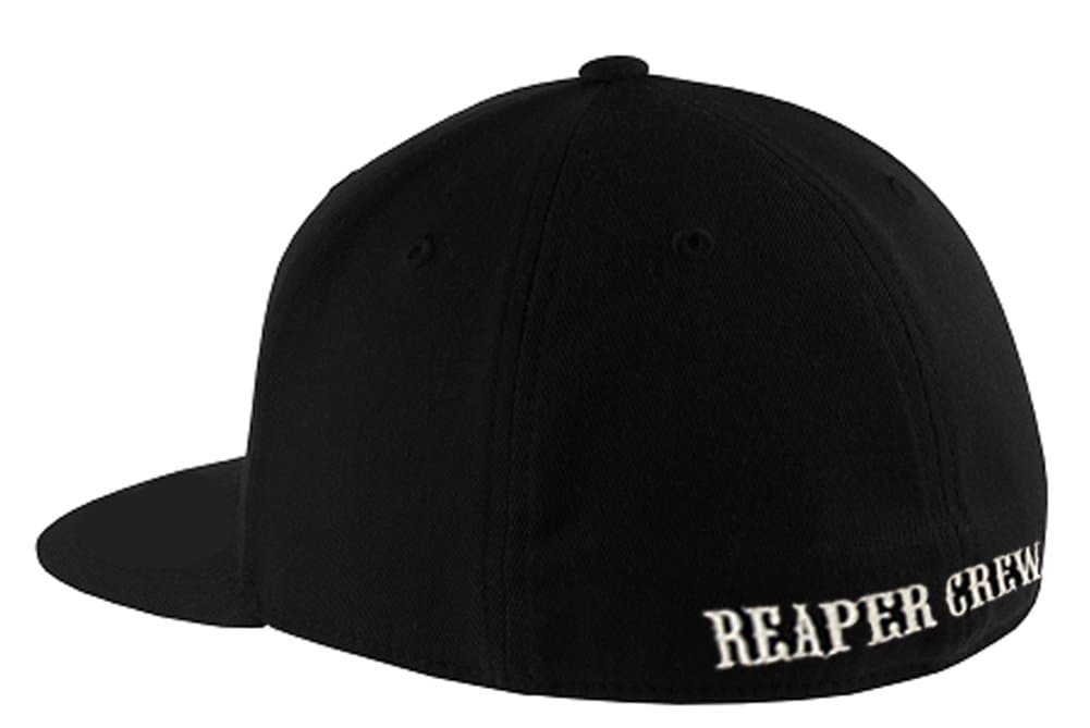 SOA Sons of Anarchy Reaper Crew Fitted Baseball Cap Hat (Adult