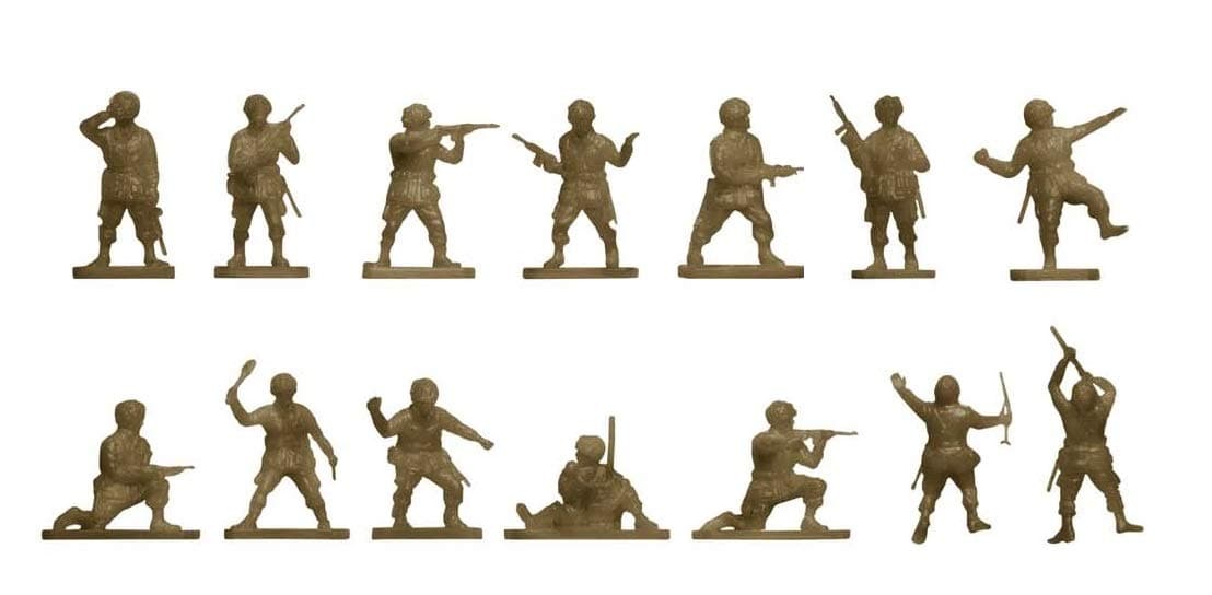 – Airfix Model Figures Set - A00751V WWII US Paratroops - Model Building Kit Accessories, Plastic Model Kits for Adults & Children 8+, Set Includes 48 Unpainted Figures - Accessory for Dioramas