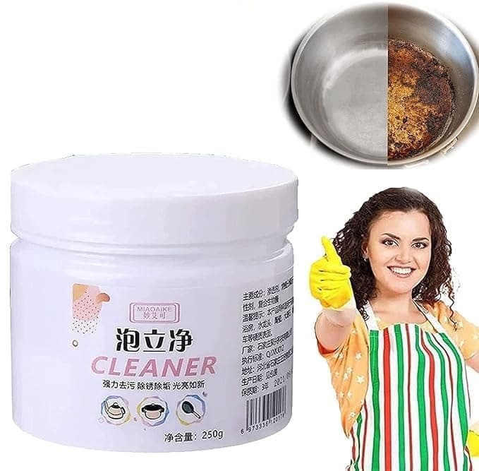 Kitchen Cleaner Active Oxygen Powder | All Purpose Kitchen, Utensil & Sanitary Cleaners | Multipupose Oil & Grease Removel | Rust Cleaner | 250 gram (Kitchen cleaner Powder) (RUST CLEANER)