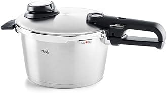 Vitavit Premium Pressure Cooker with Steamer Insert, 4.8 Quart