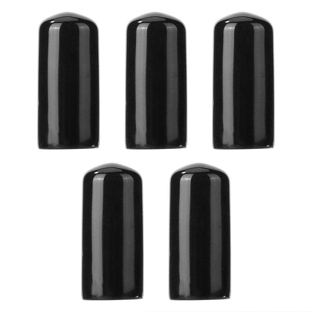 Alloet 5pcs 10/12/13/14mm Plastic Pool Cue Tip Protector Indoor Club Pub Snooker