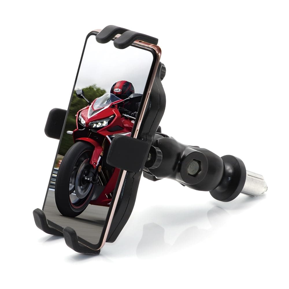 Motorcycle fork stem holes for phone support mount holder 13mm-20mm