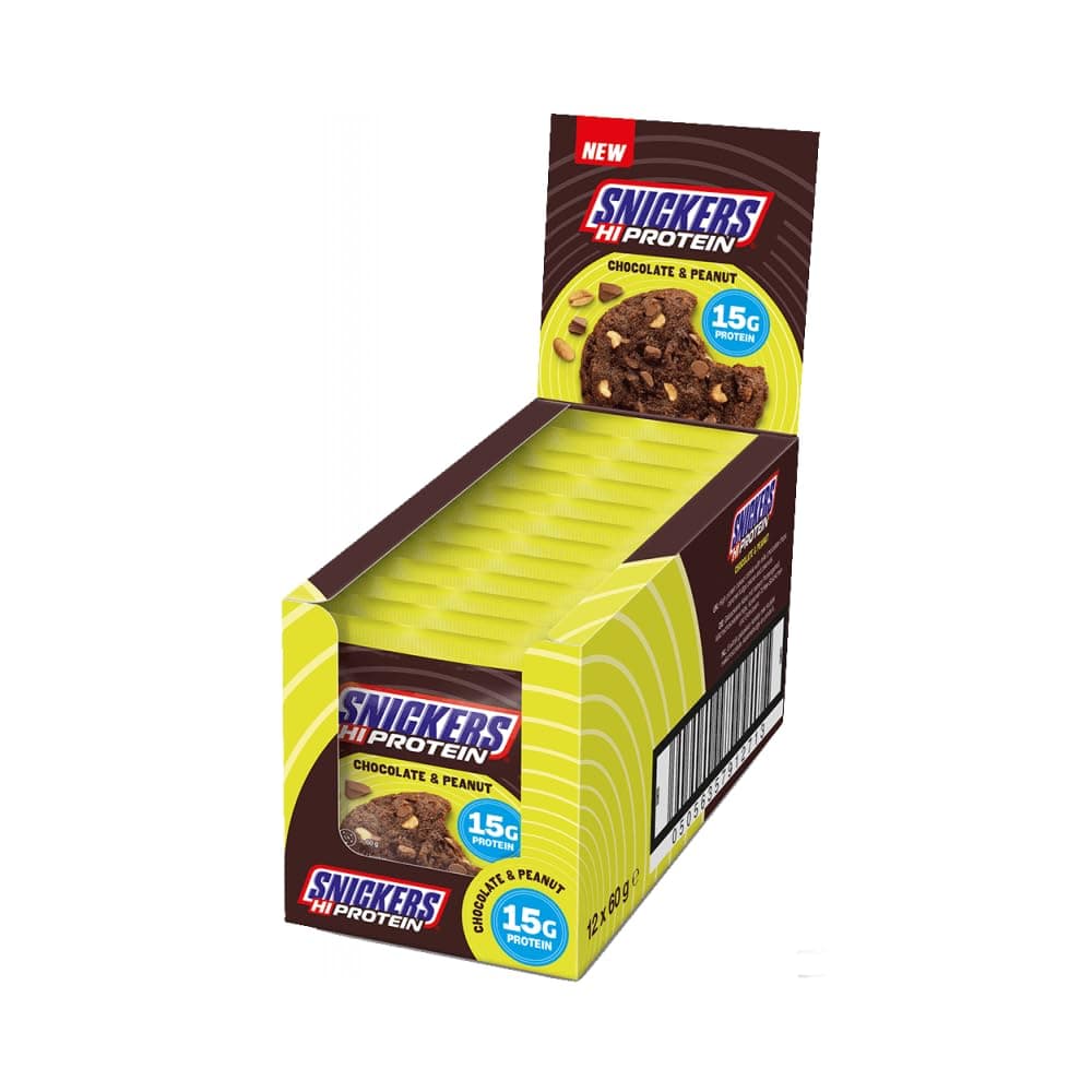 Protein Cookie Chocolate & Peanut 12 x 60gm