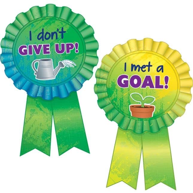 Really Good Stuff Growth Mindset Sticker Badges, Pack of 36 – Motivating Rewards for Students, Positive Grading Stickers Ideal for Grades K-6