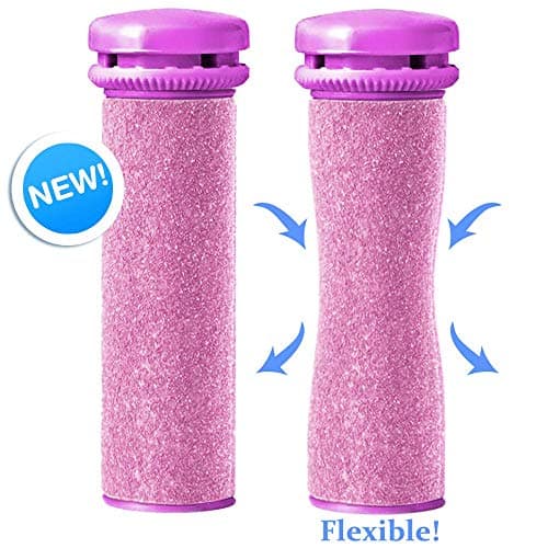 Emjoi Micro-Pedi Refill Rollers for Exfoliation and Hard Skin Removal (Extra Soft for Smoothing your Feet)