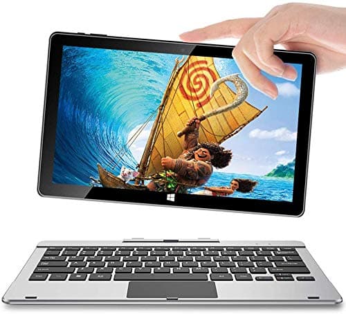 jumper 11.6" Windows 10 Tablet, EZpad 6 Pro PC Tablet with Keyboard Full HD Touch Screen 2 in 1 Laptop with 6GB RAM 64GB ROM Supports 128GB TF-Card,Removable Keyboard, Mini HD, Bluetooth, USB3.0