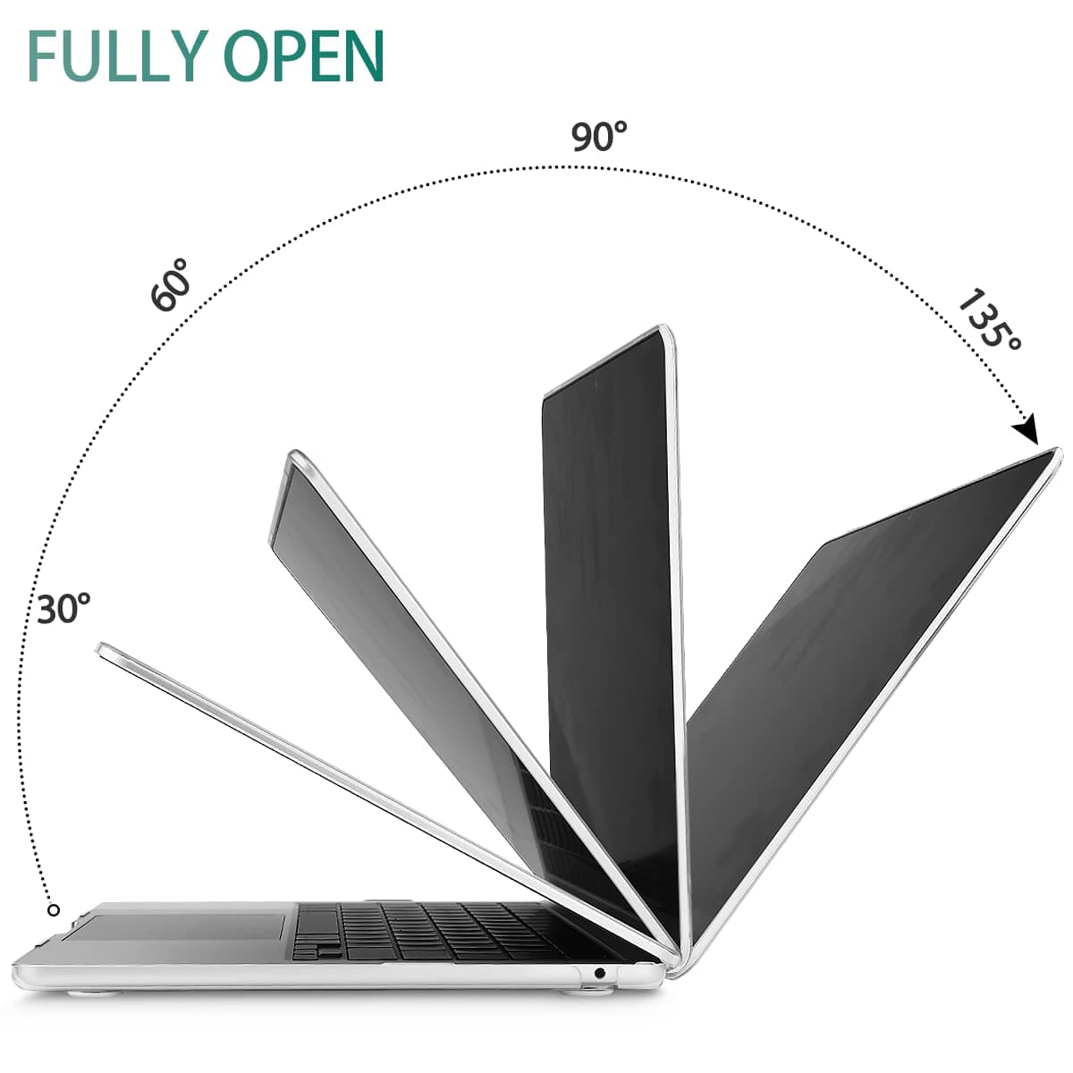 May Chen Compatible with MacBook Air 13.6 Inch Case 2024 2023 2022 Release Model A3113 M3 A2681 M2 Chip, Plastic Hard Shell Case for MacBook Air 13.6" with Liquid Retina Display, Flower of Life