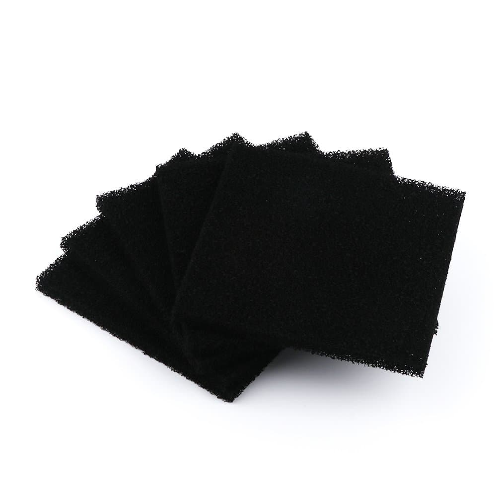 5Pcs Anti-Static Activated Carbon Filter Sponge Solder Smoke Absorber Remover Fume Extractor for Soldering, 130x130x10mm