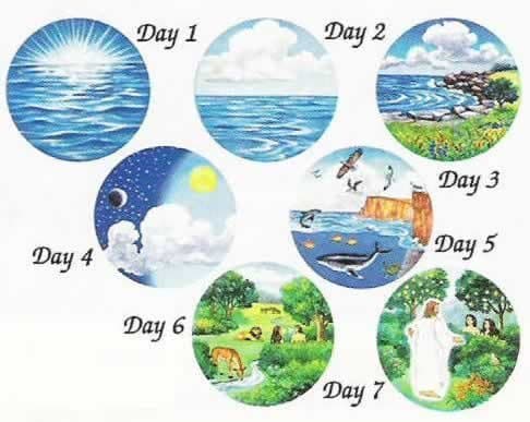 4.5" Creation Circles Felt Figures for Flannel Board Bible Stories-precut