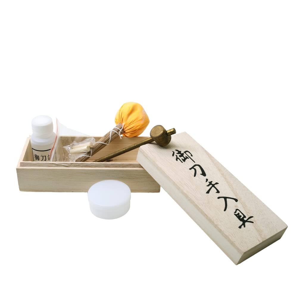 Japanese Samurai Katana Sword Maintenance Cleaning Kit