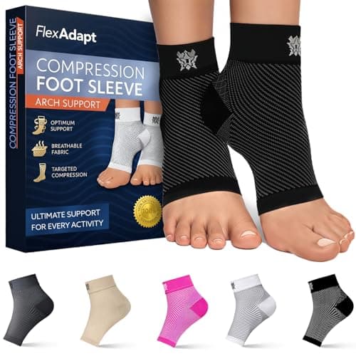 Bitly Ankle Support Compression Socks for Women Men Everyday Arch Support Heel Supporter Ankle Compression Sleeve Nano Brace