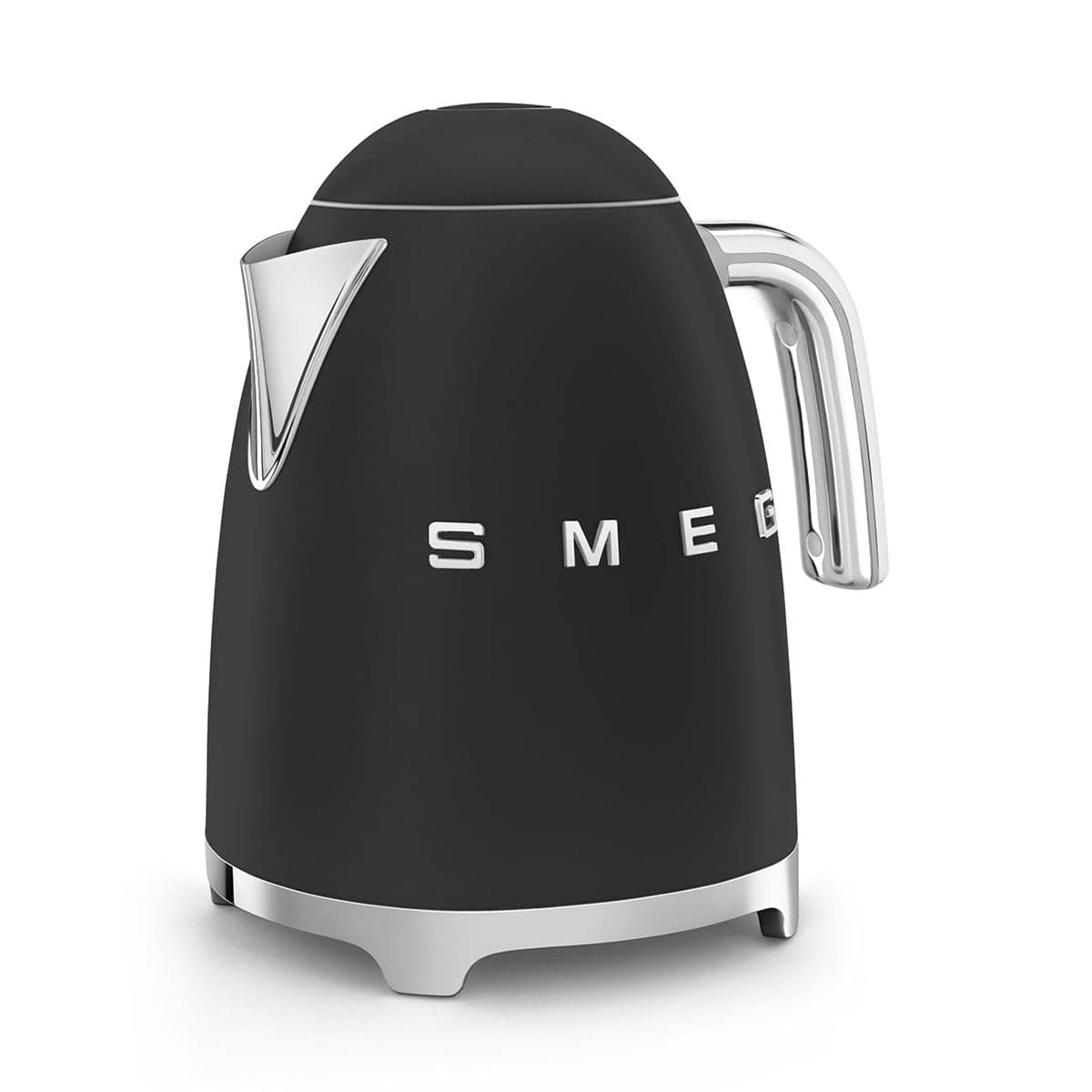 Retro 50'S Style Kettle, 1.7 Litre, Soft Opening, Fast Boil, Matte Black, Champaigne Black, Klf03Blmuk"Min 1 year manufacturer warranty"