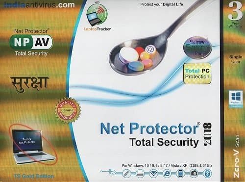 NPAV | Net Protector | Total Security | Latest Version | 1 PC | 3 Years | Email Delivery in 1 Hour - No CD
