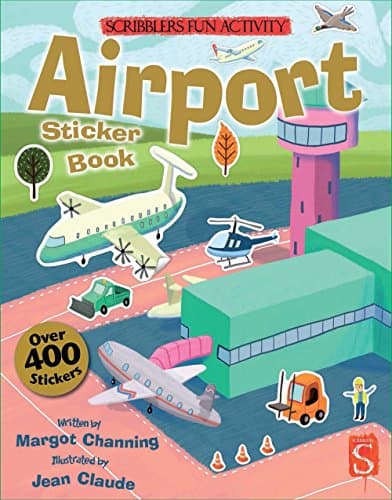 Airport Sticker Book (Scribblers Fun Activity) Paperback – Illustrated, 14 May 2015