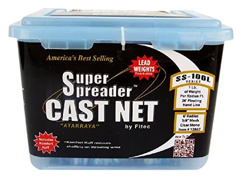 Fitec SS100L Super Spreader Cast Net Clear