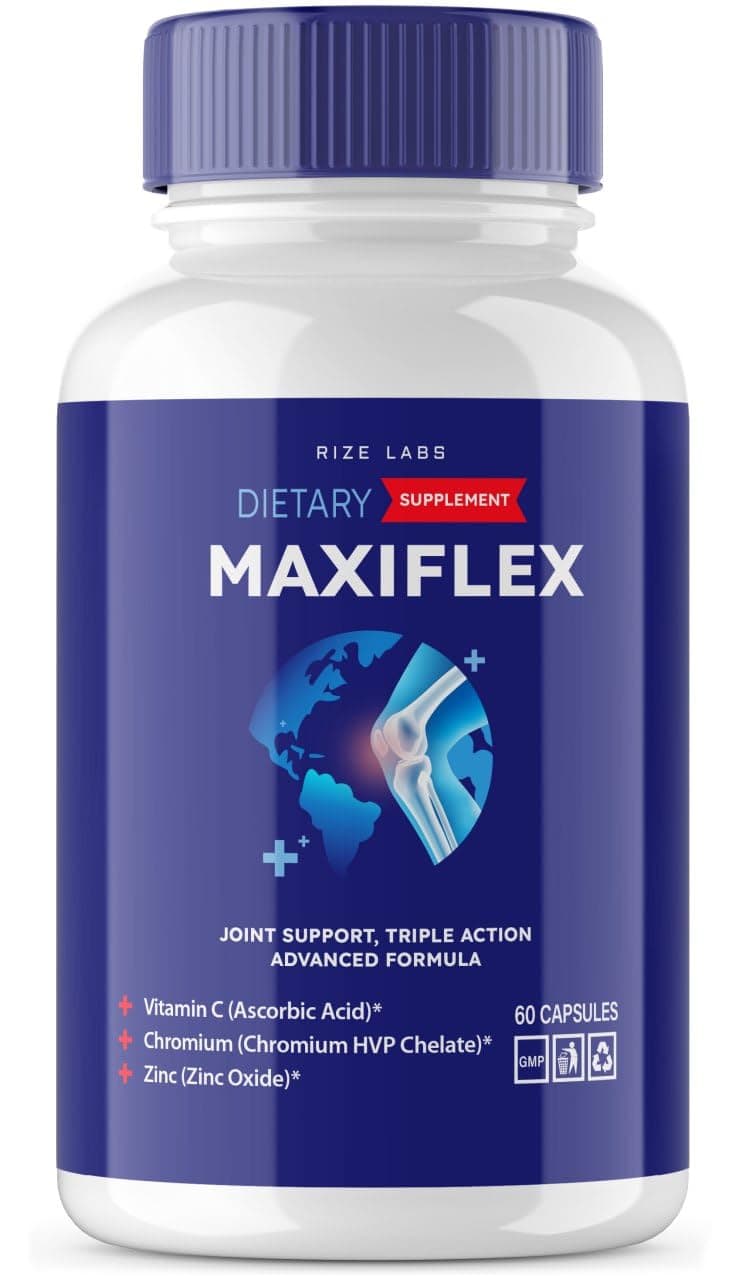 rize labs - Mexiflax All Natural Suppplement, Capsules for Joint Support, Pills for Mobility and Flexibility, Advanced Formula Supplement, Triple Action (60 Capsules)