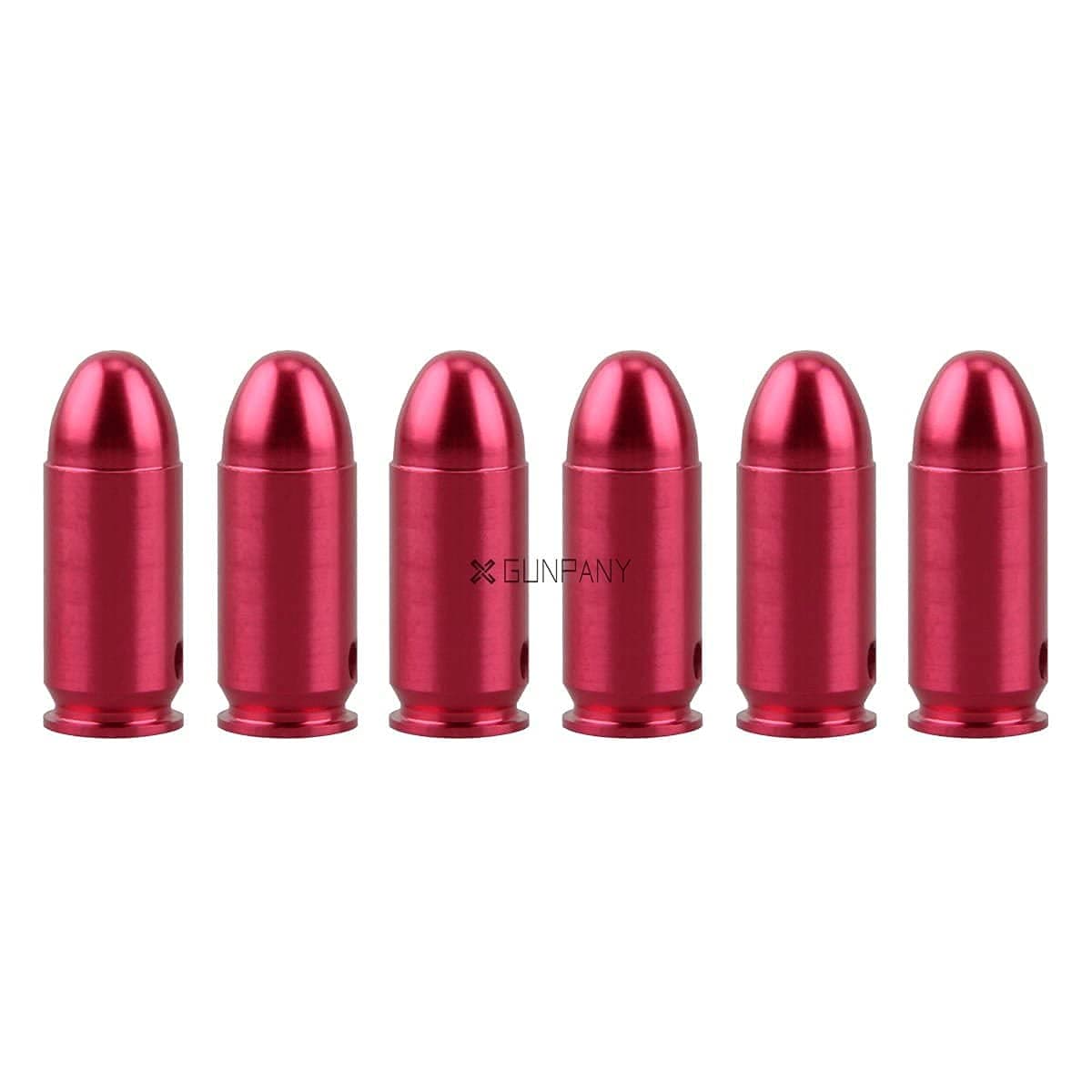 Vector Optics .45 ACP Snap Caps,Trainning Dummy Round Snap Caps Luger 6pcs