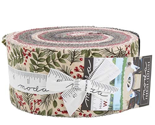 Winter Manor Jelly Roll 40 2.5-inch Strips by Holly Taylor for Moda Fabrics 6670JR