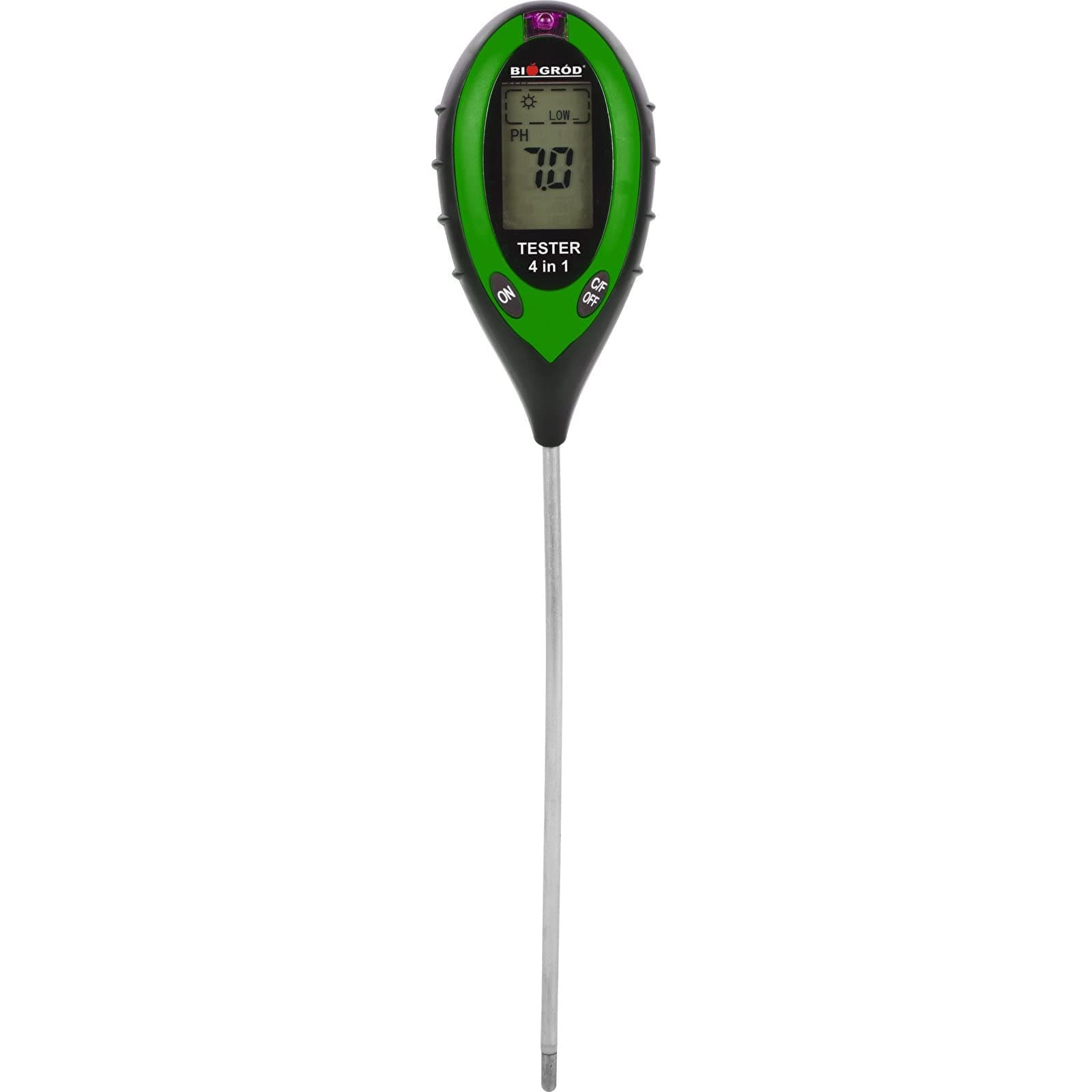 Browin 71905 Digital pH Meter for Soil 4 in 1