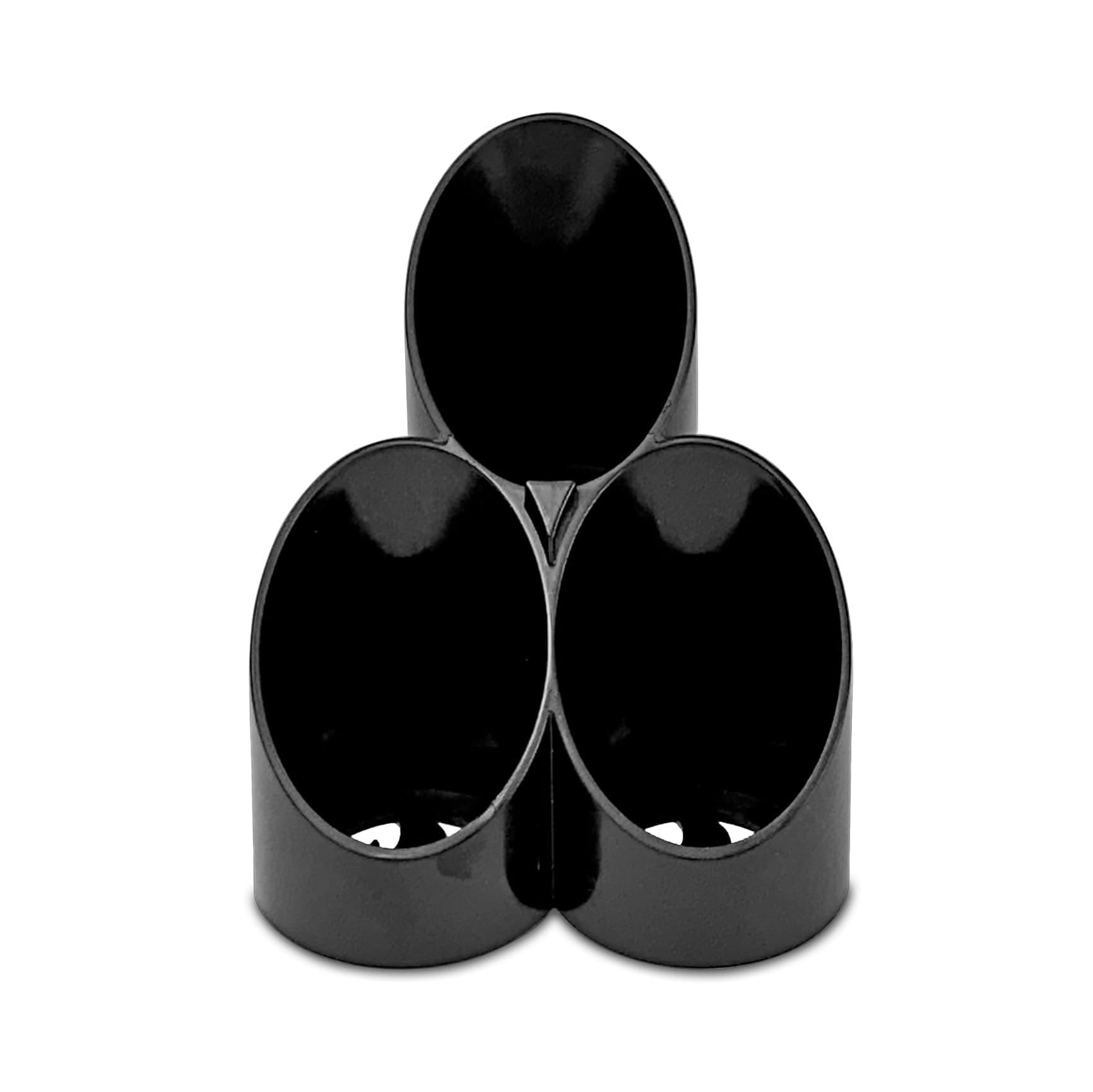 Hot Sauce Organizer, Condiment Caddy - 3 Bottle Stadium, Style A