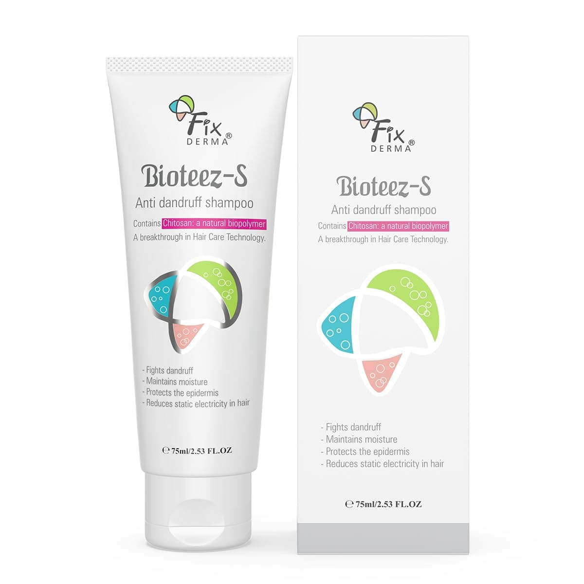 Bioteez-S, Anti Dandruff Shampoo, 75ml