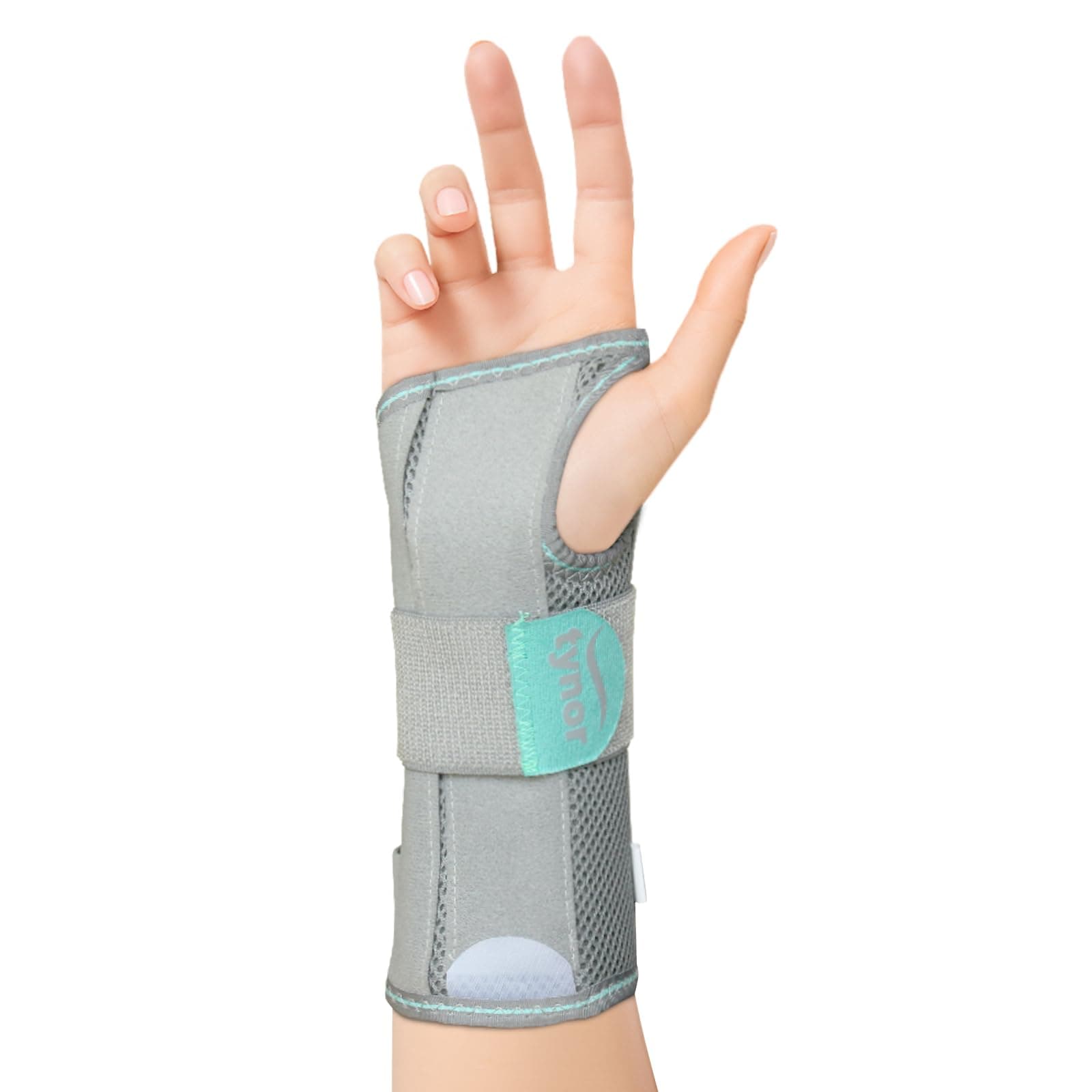 Tynor Wrist & Forearm Splint, Grey, Right, Small, 1 Unit