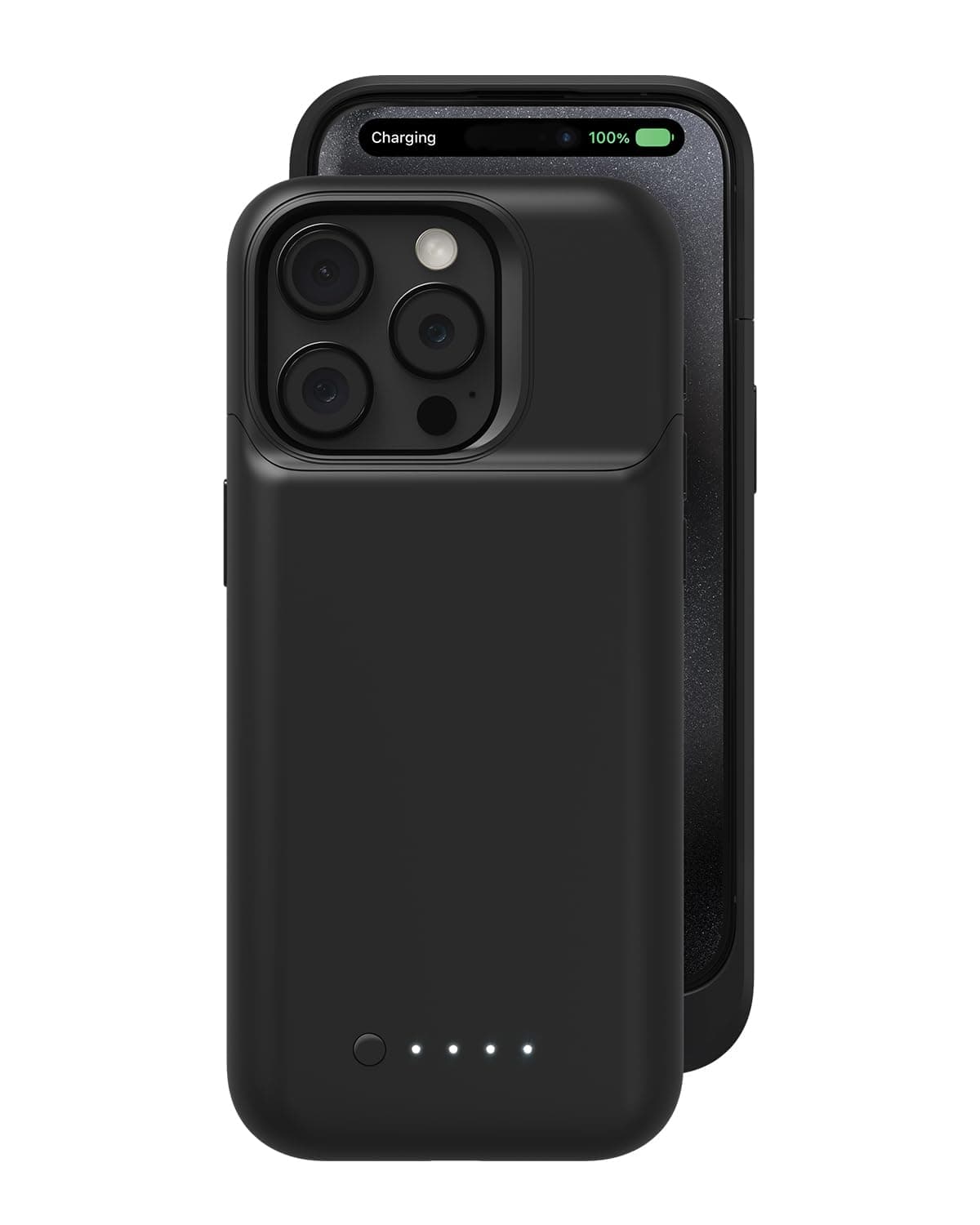 Juice Pack iPhone 15 Pro Battery Case - Legendary Power & Protection - Up to 50% Extra Battery, 6ft Drop Safety, Eco-Friendly Design, Black