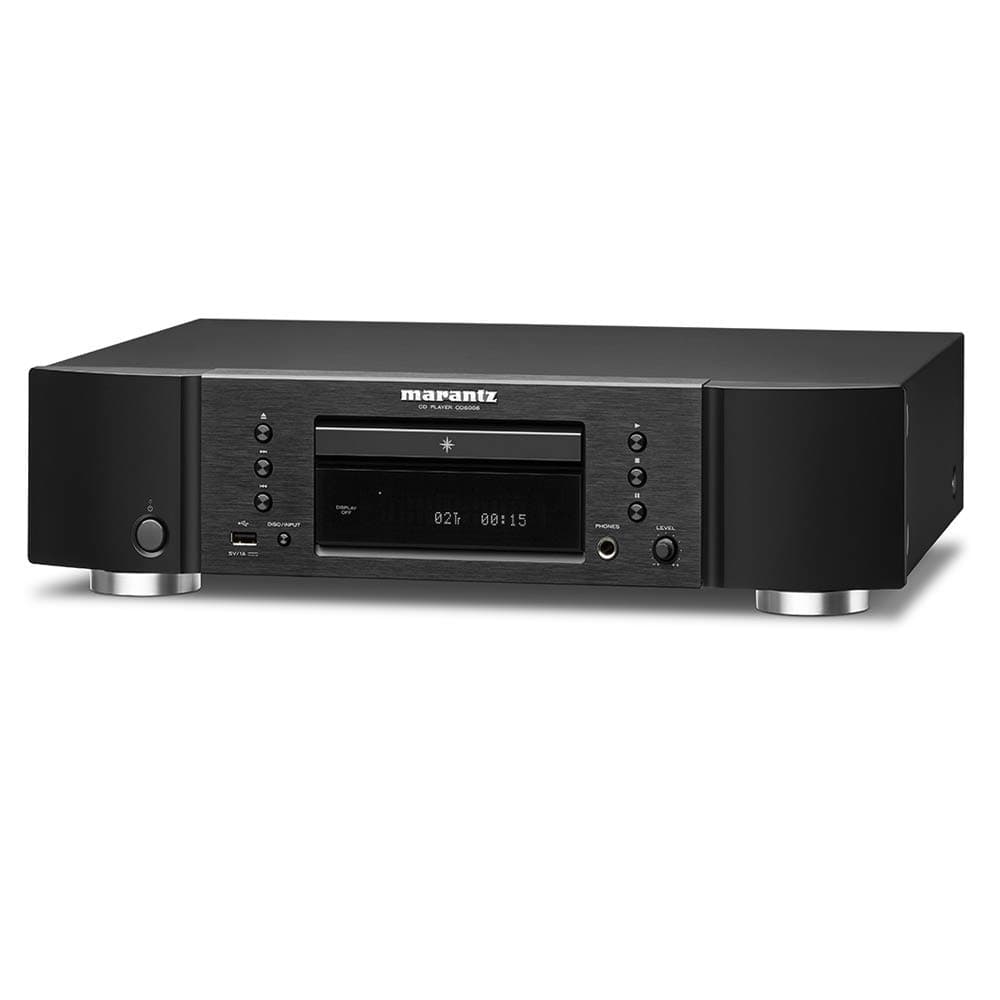 Marantz CD6006 Premium Audio Sound Through a CD Player and iDevices (iPhone and iPod) | Newly Developed Headphone Amp & USB Port | Ideal Pair for Marantz PM6006 and NA6006, Black