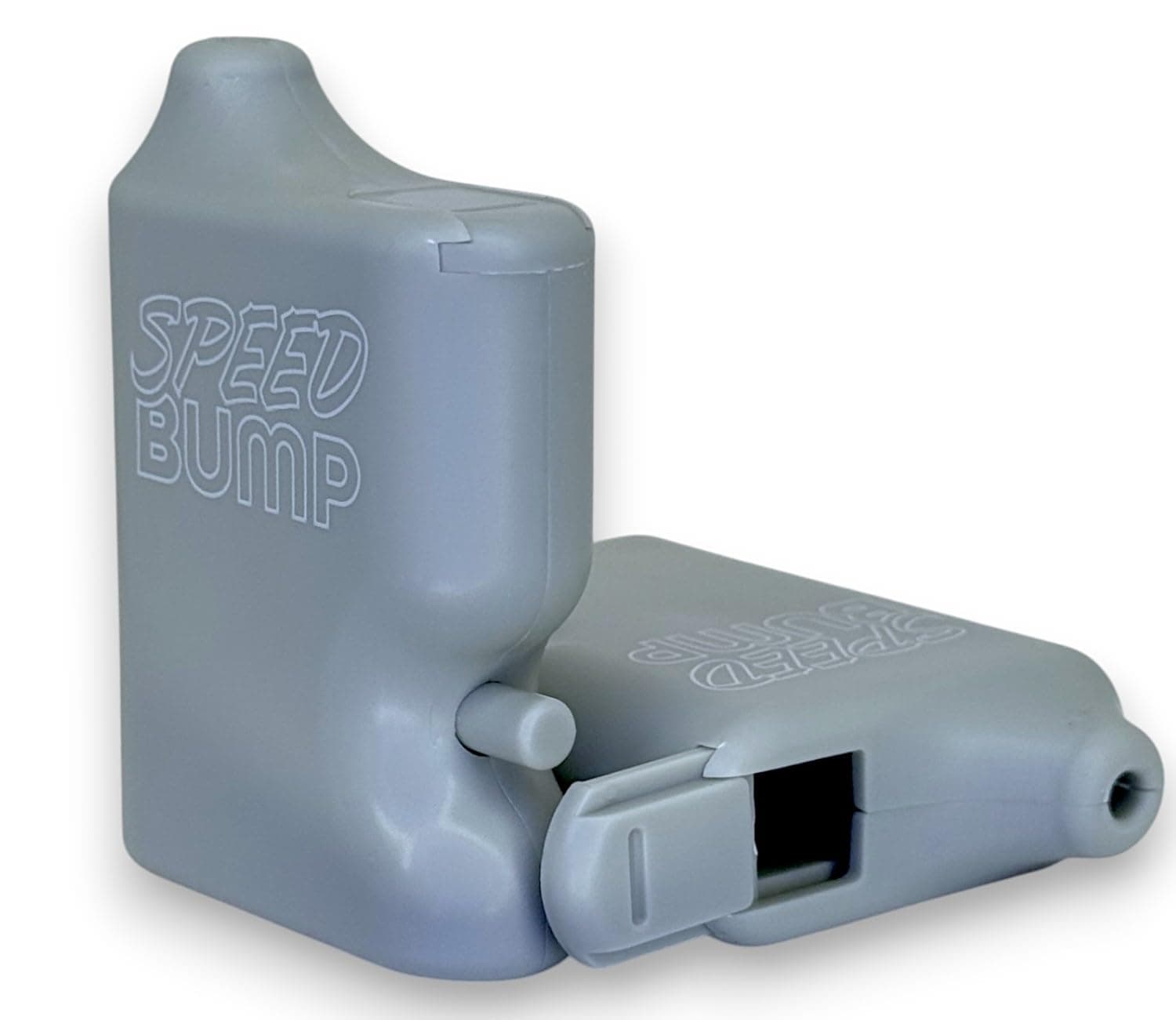 Portable Pepper Shaker (Grey) - Versatile Seasoning Set, Multi Functional Salt Dispenser Spice Shakers for Easy Use - Convenient & Discrete Plastic Salt and Pepper Dispenser for Fine Spices