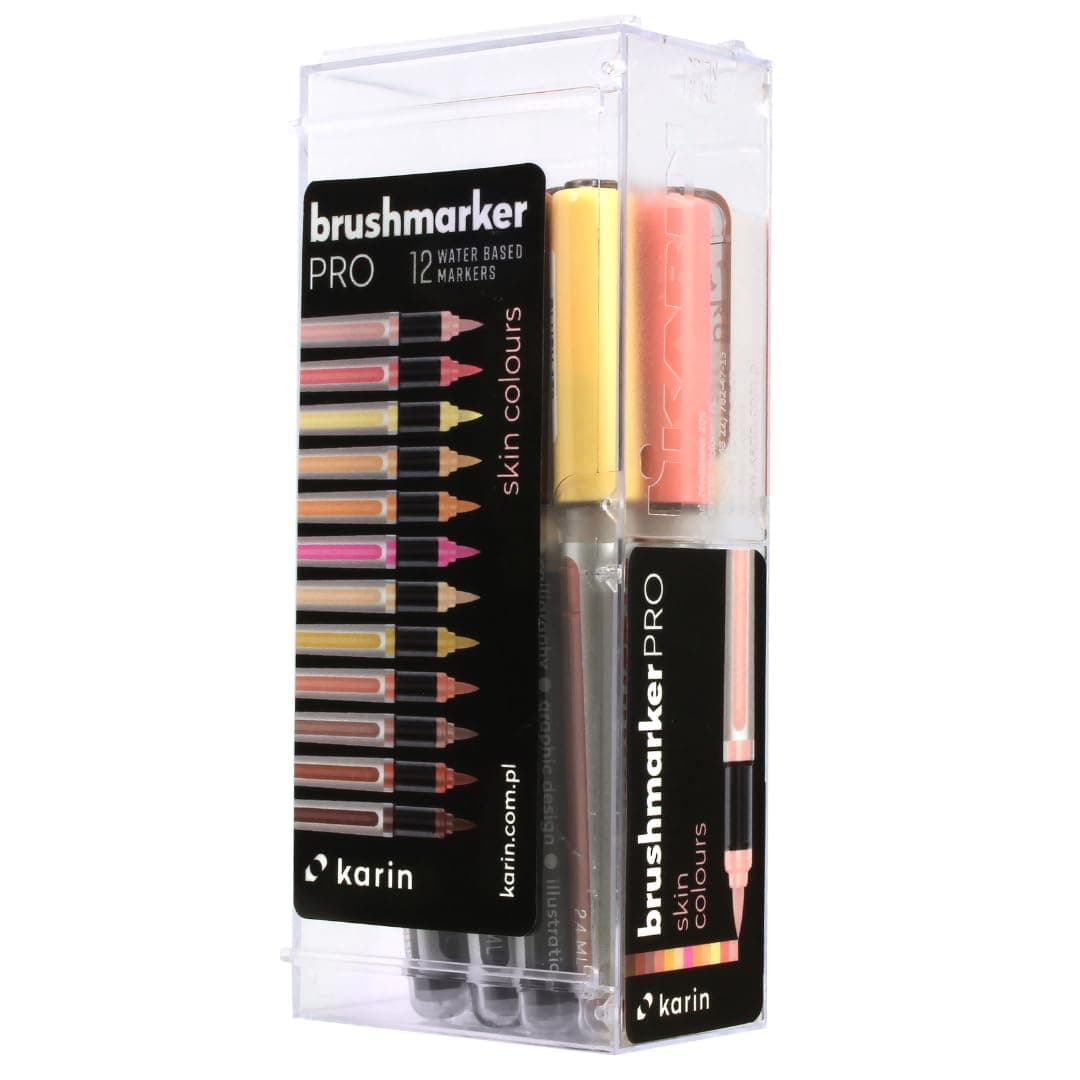 Brushmarker PRO 12 "Skin colours set,Assorted