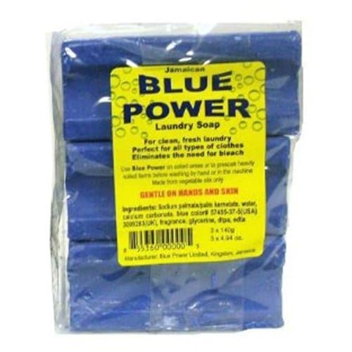 Jamaican Blue Power Laundry Soap - 4.94 Oz - 3 Pack by Blue Power Limited
