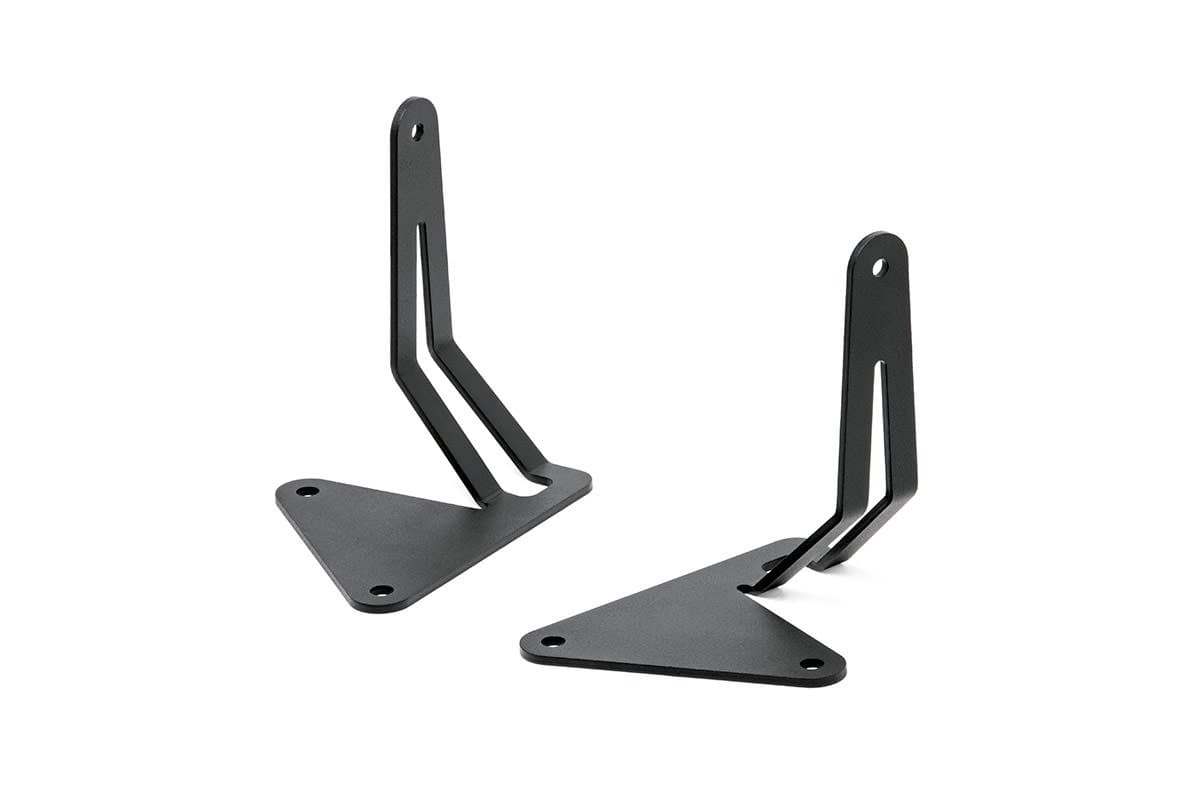 Rough Country 30" LED Light Bar Bumper Bracket for Chevy Colorado & GMC Canyon 2WD/4WD (2015-2022) - Pair