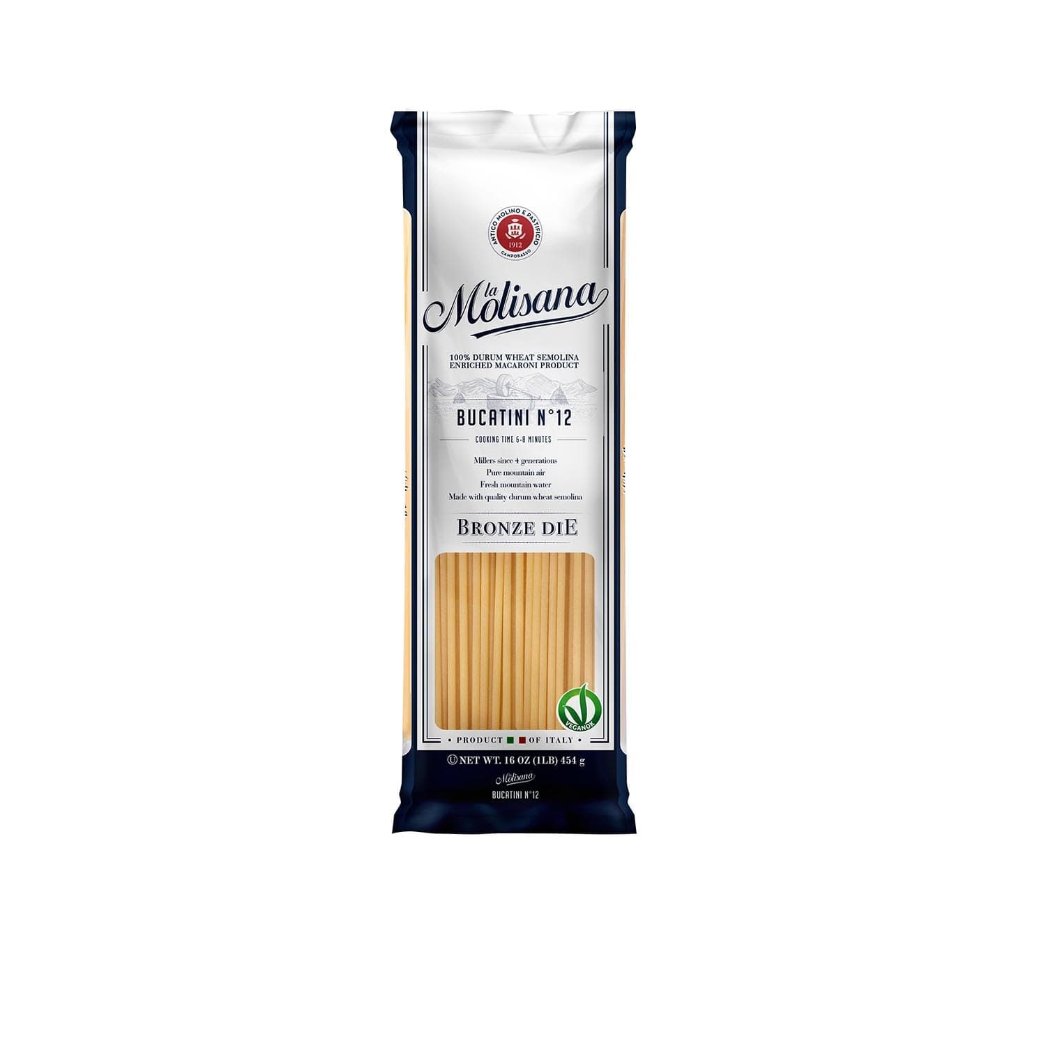 Bucatini 12, 1 Pound (Pack of 18)