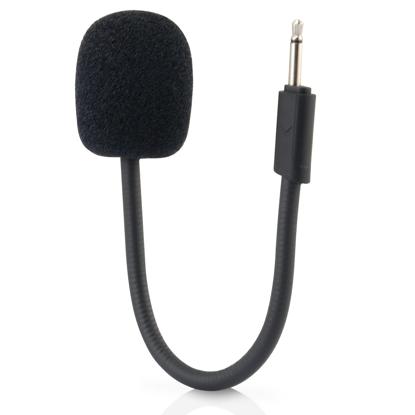 LEFXMOPHY Mic Replacement for JBL Quantum 100/350 / 100P / 100X / 360P Gaming Headset 2.5mm Detachable Boom Microphone Piece with Foam