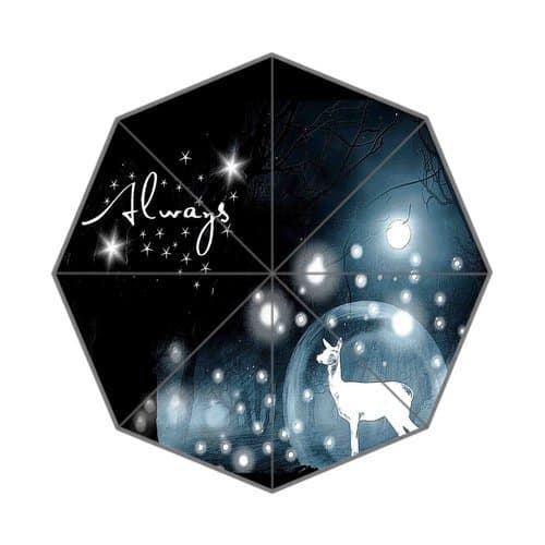 Harry Potter Always Doe Custom Sun Rain Umbrella Foldable Umbrella