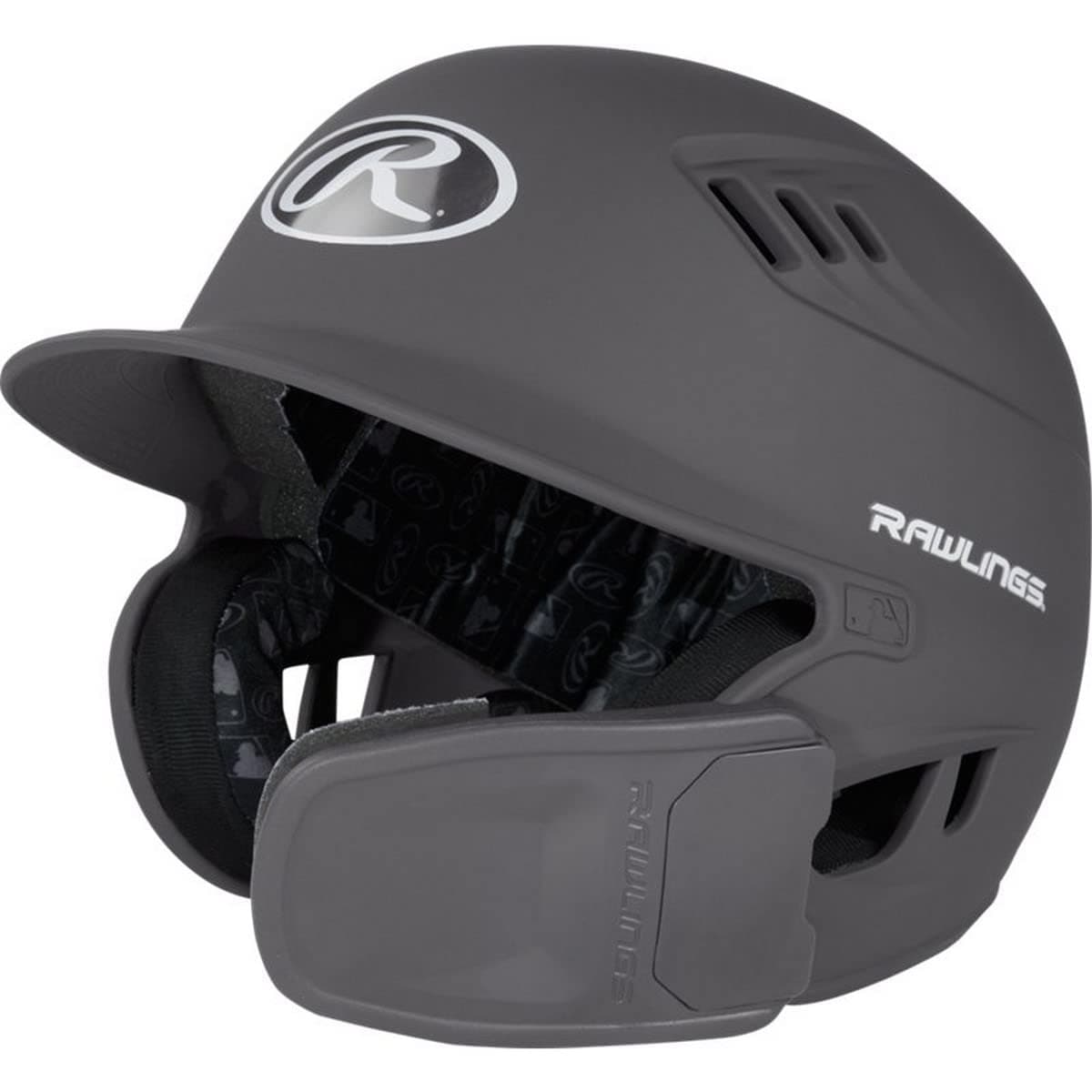 Rawlings | R16 Velo Reversible EXT Batting Helmet | Reversible Face Guard | Junior & Senior Sizes | Multiple Matte Colors