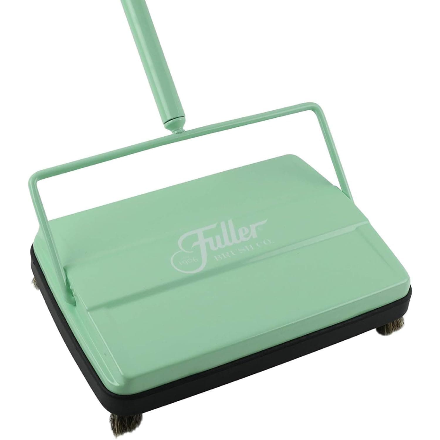 Fuller Brush 17029 Electrostatic Carpet & Floor Sweeper - 9" Cleaning Path - Lightweight - Ideal for Crumby Messes - Works On Carpets & Hard Floor Surfaces - Fresh Mint