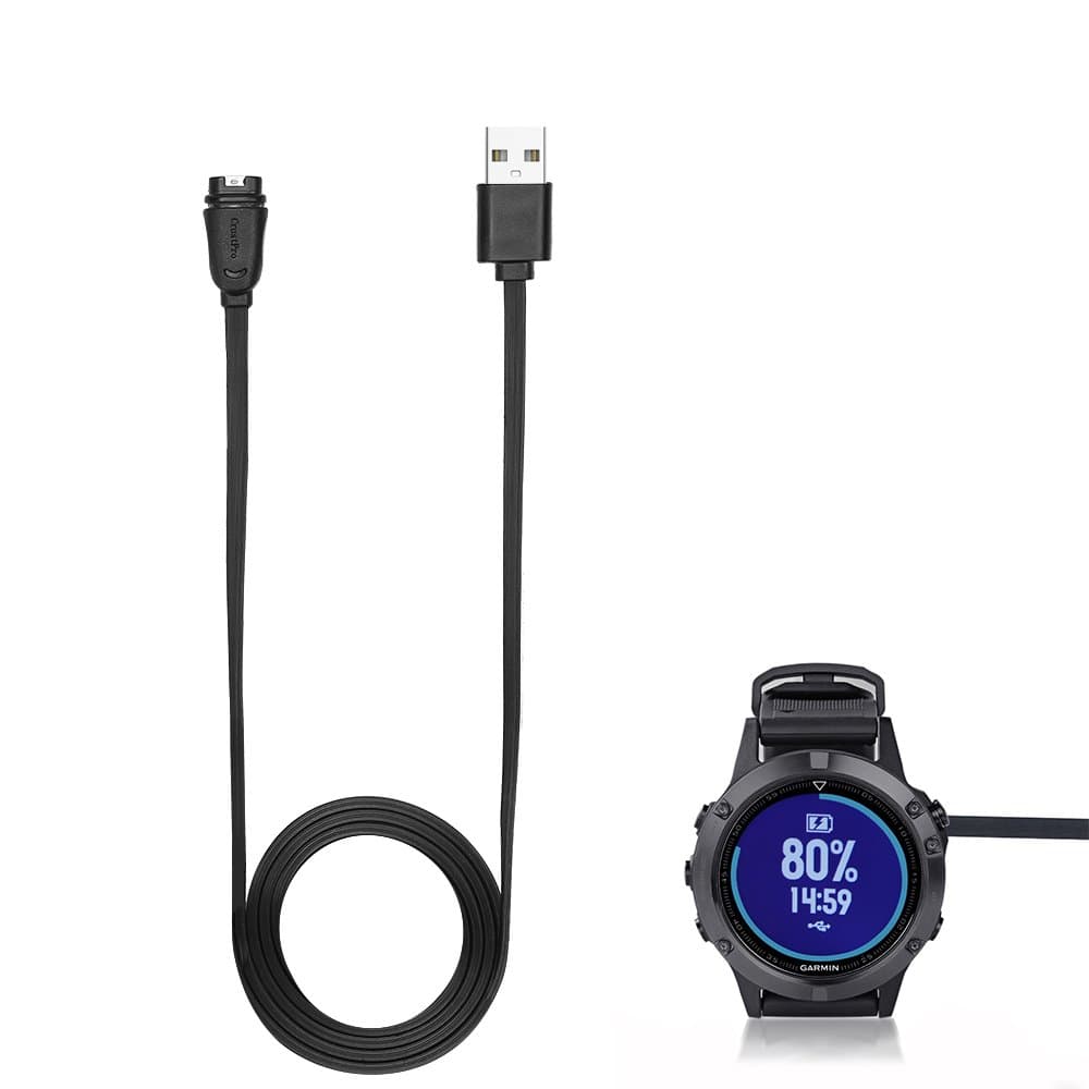 Galopar Charging Clip for Garmin Fenix 5, Charging Clip Data Sync Cable Replacement Wire Charge Cord for Garmin Fenix 5 Fenix 5S 5X Forerunner 935 Multisport GPS Watch