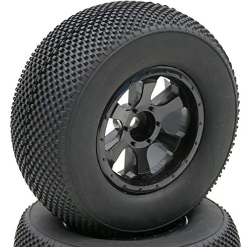 2pcs RC 2.2/3.0inch short course tires Hex 12mm wheels For 1/10 Traxxas Slash Pro-Line Car