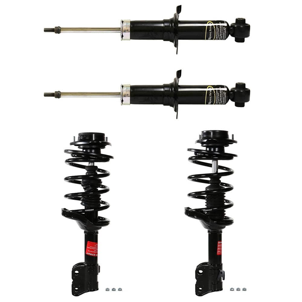 For Subaru Legacy 2010 2011 2012 Monroe Front Rear Shocks Struts - BuyAutoParts 77-69620G5 New