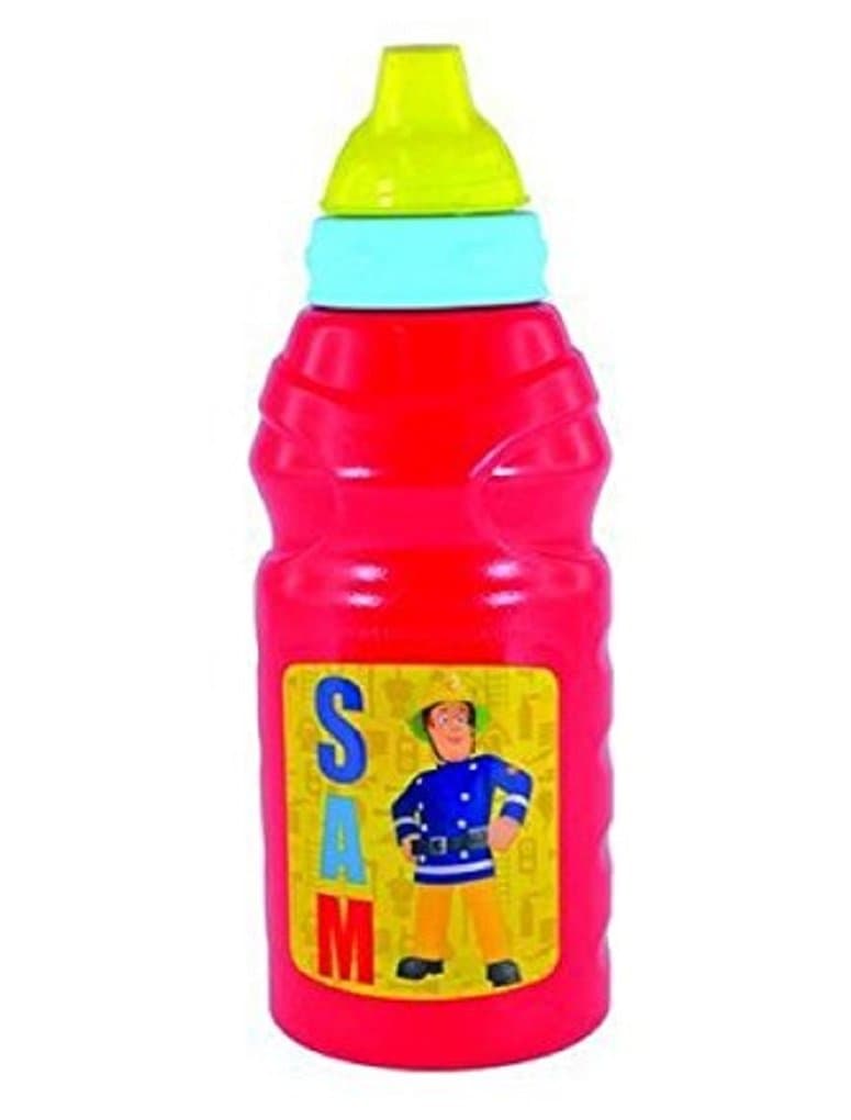 Fireman Sam Childrens Boys Official Plastic Water Bottle (One Size) (Multicoloured)
