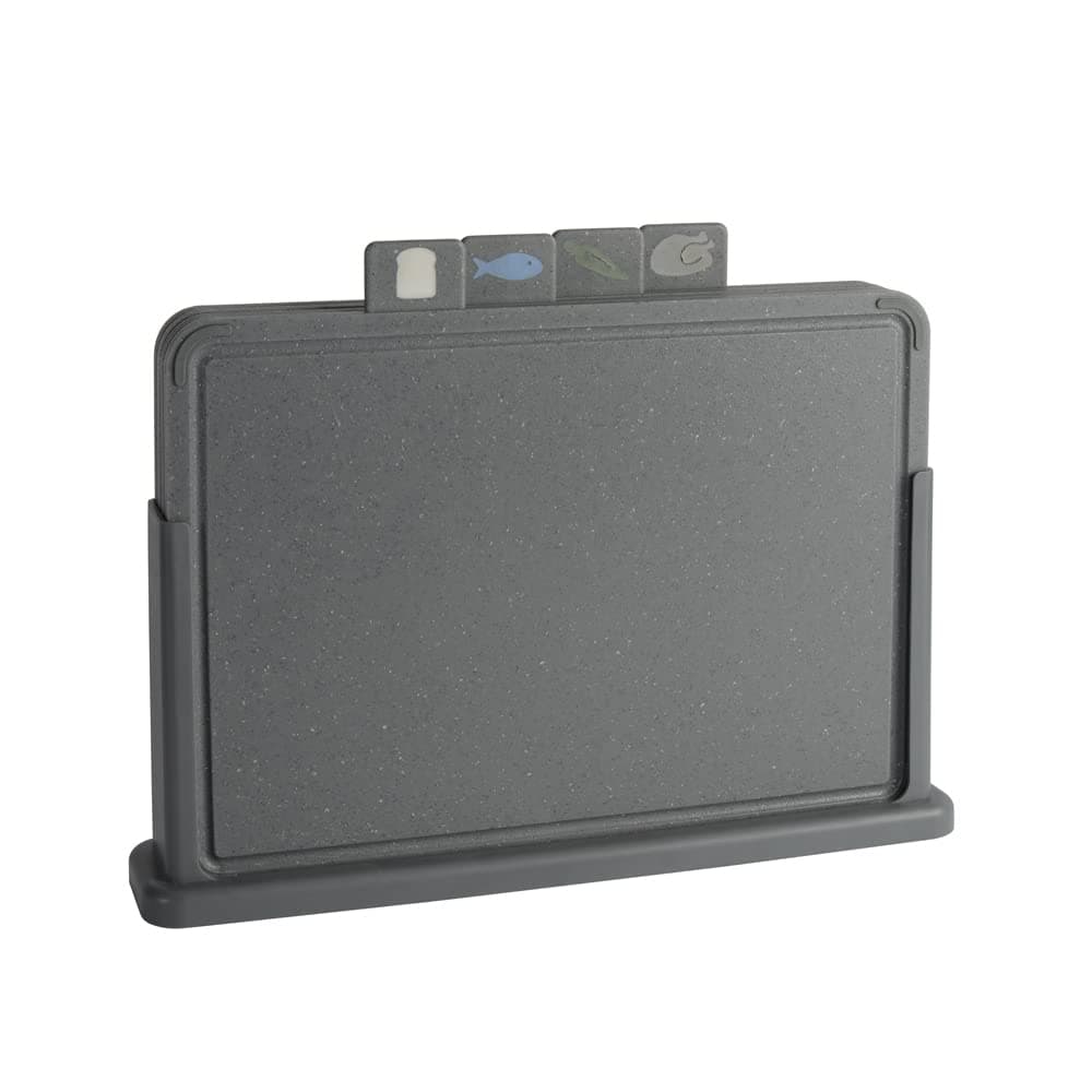 ProCook Designpro Indexed Chopping Board Set - 35 x 25cm - Granite Non-Slip Cutting Boards for Meat, Fish, Vegetables and Bread