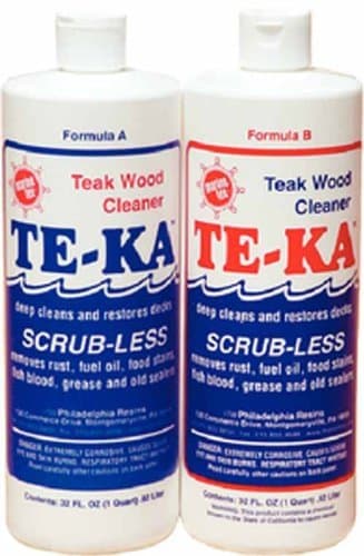 RM341K Te-Ka Teak Cleaner 1/2 Gl Ki Made by Marine Tex
