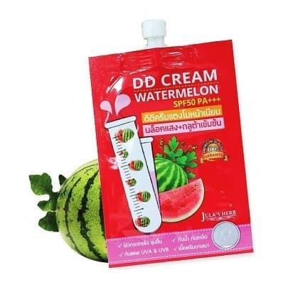 Jula's Herb DD Cream Watermelon 8g X 6 pcs. SPF 50 PA+++ by jawnoy