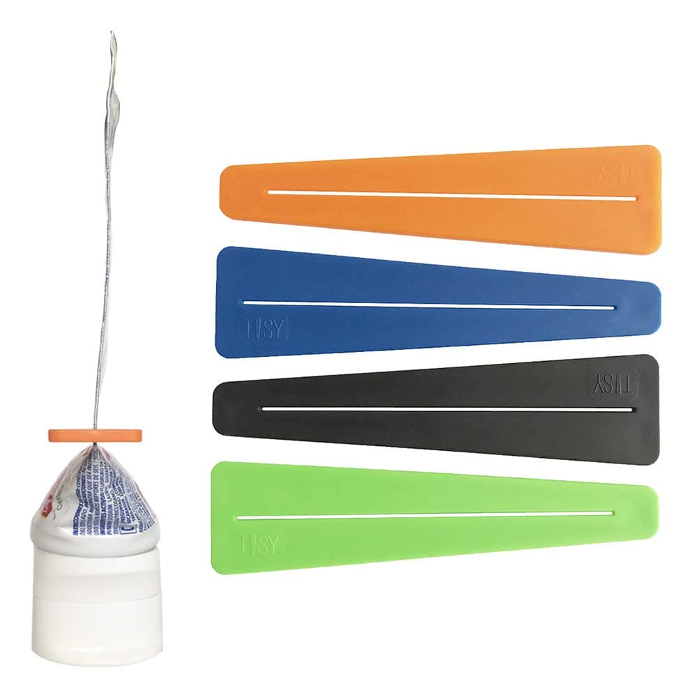 Tisy Toothpaste Tube Squeezer - Made from Recycled Plastic - 4 Pack