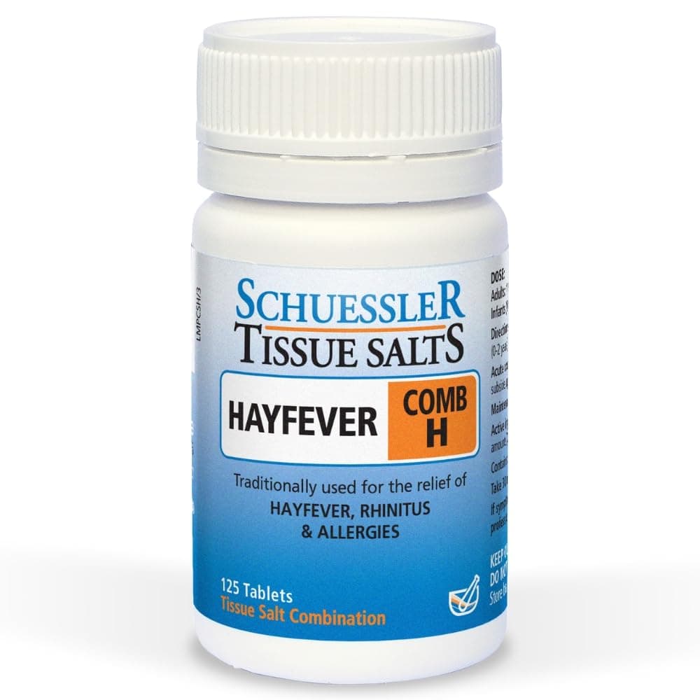 Schuessler Combination H Tissue Salt Tablets - Pack of 125