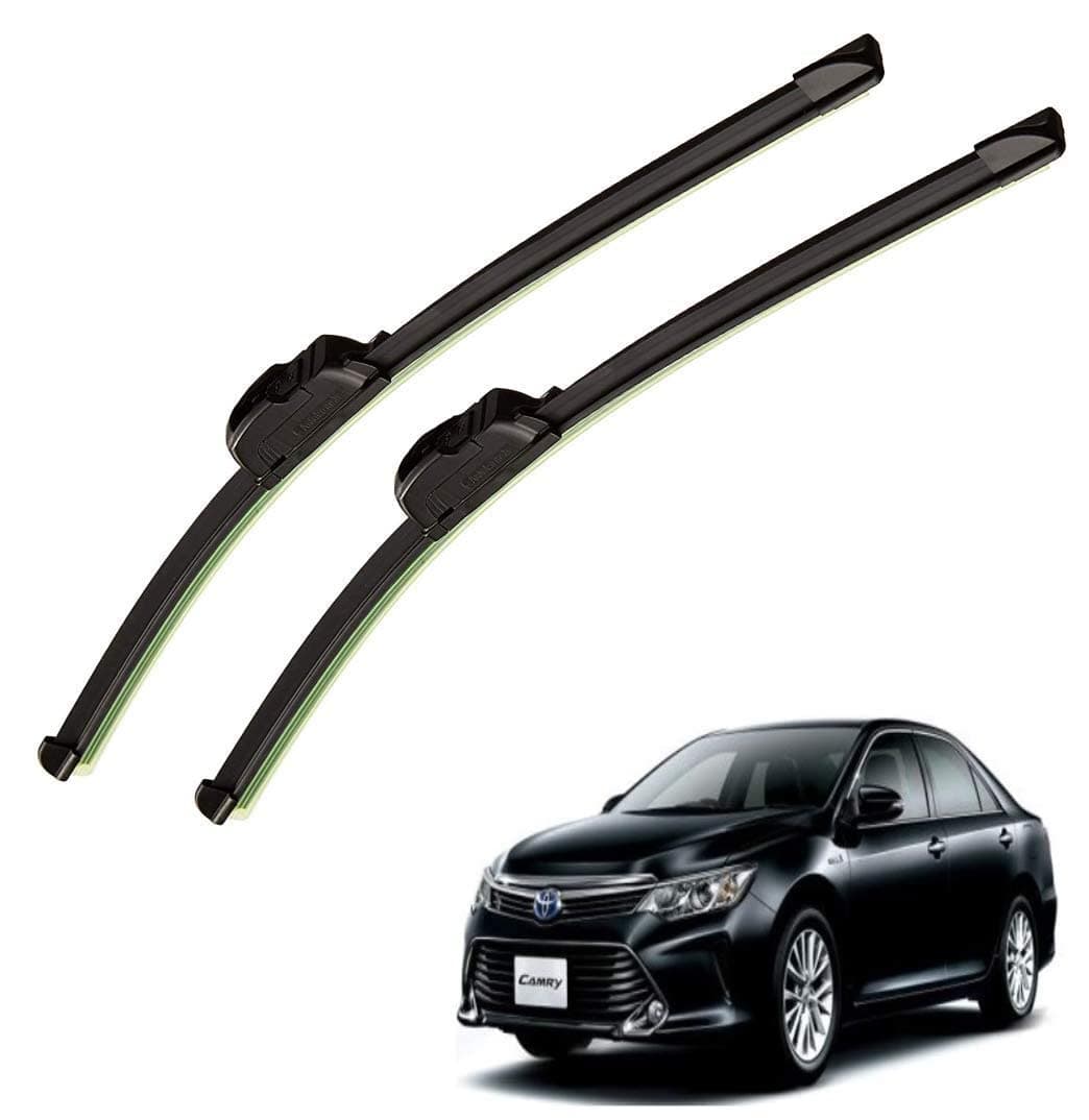 Auto Hub Car Wiper Blade Compatible with Camry, Windshield Car Wiper Blades Camry - Set of 2 Pcs Particular