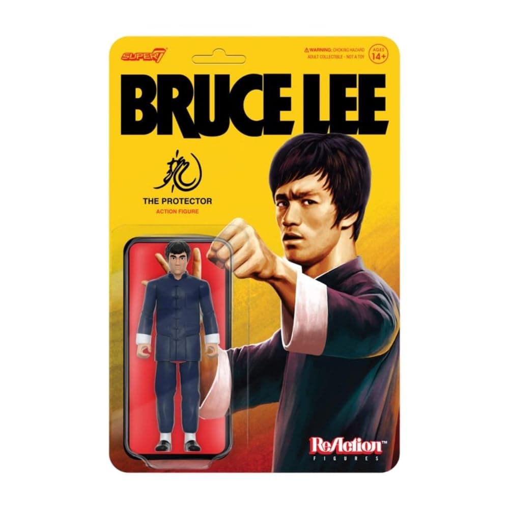 Super7 Bruce Lee The Protector 3.75 in Reaction Figure